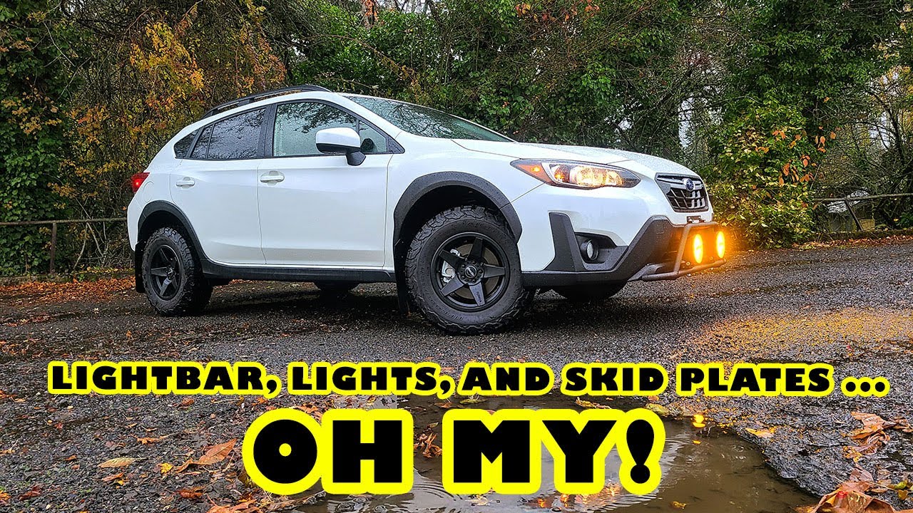 Adding a Light Bar, Lights, and Armor to our 2022 Subaru Crosstrek