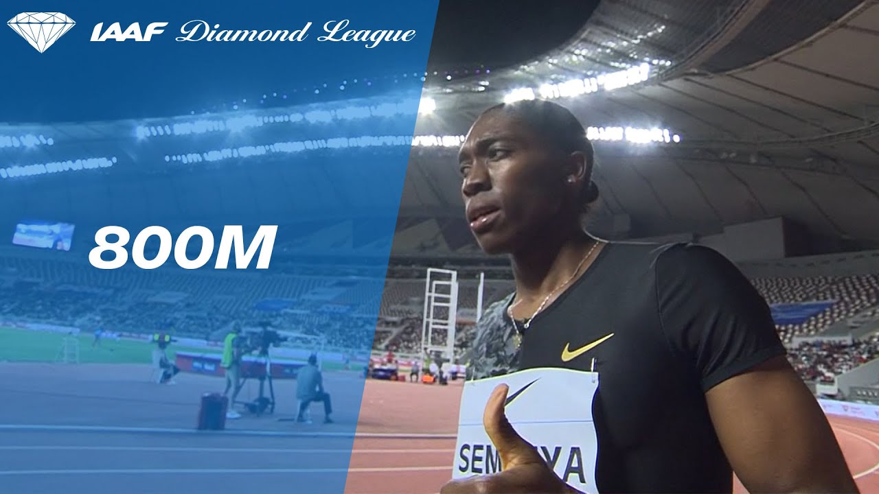 Caster Semenya wins the Women's 800m in Doha - IAAF Diamond League 2019