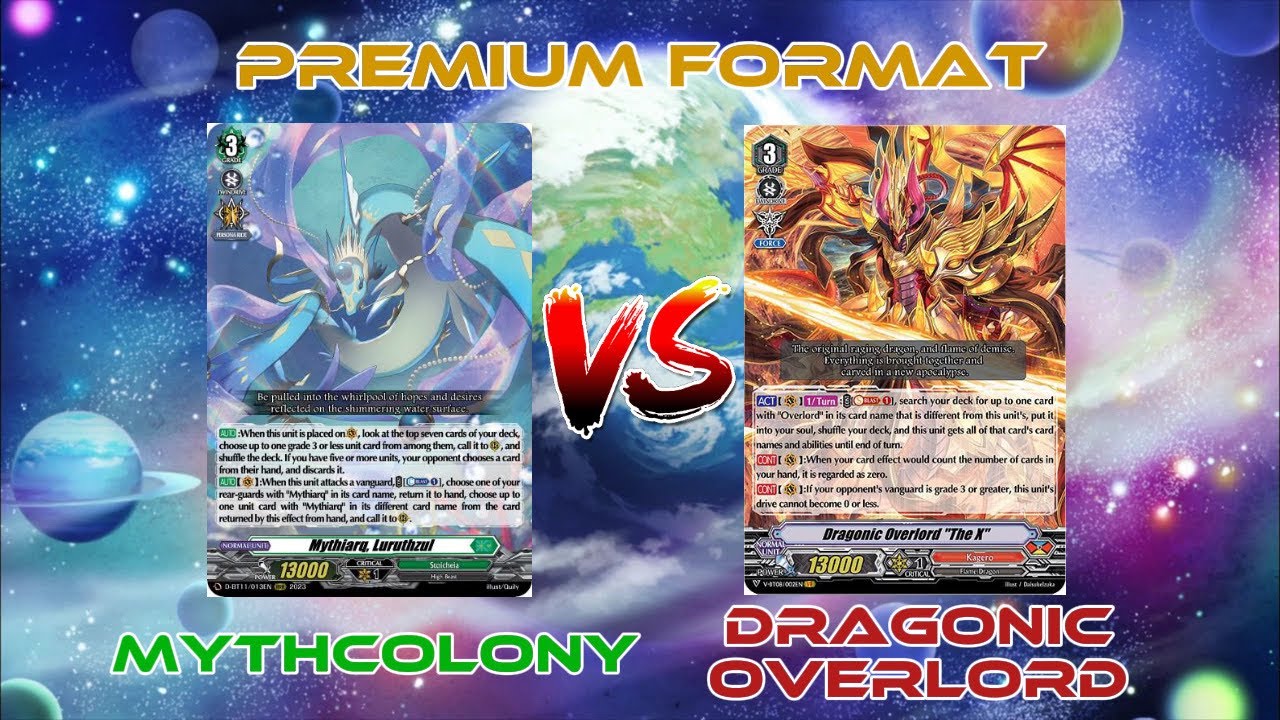 [Premium Format] Cardfight!! Vanguard - Mythcolony vs. Dragonic Overlord