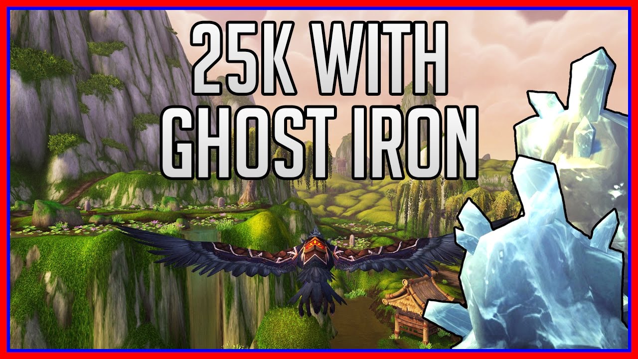 How to Mine 1200 Ghost Iron | 25,000 GPH | WoW Gold Guide