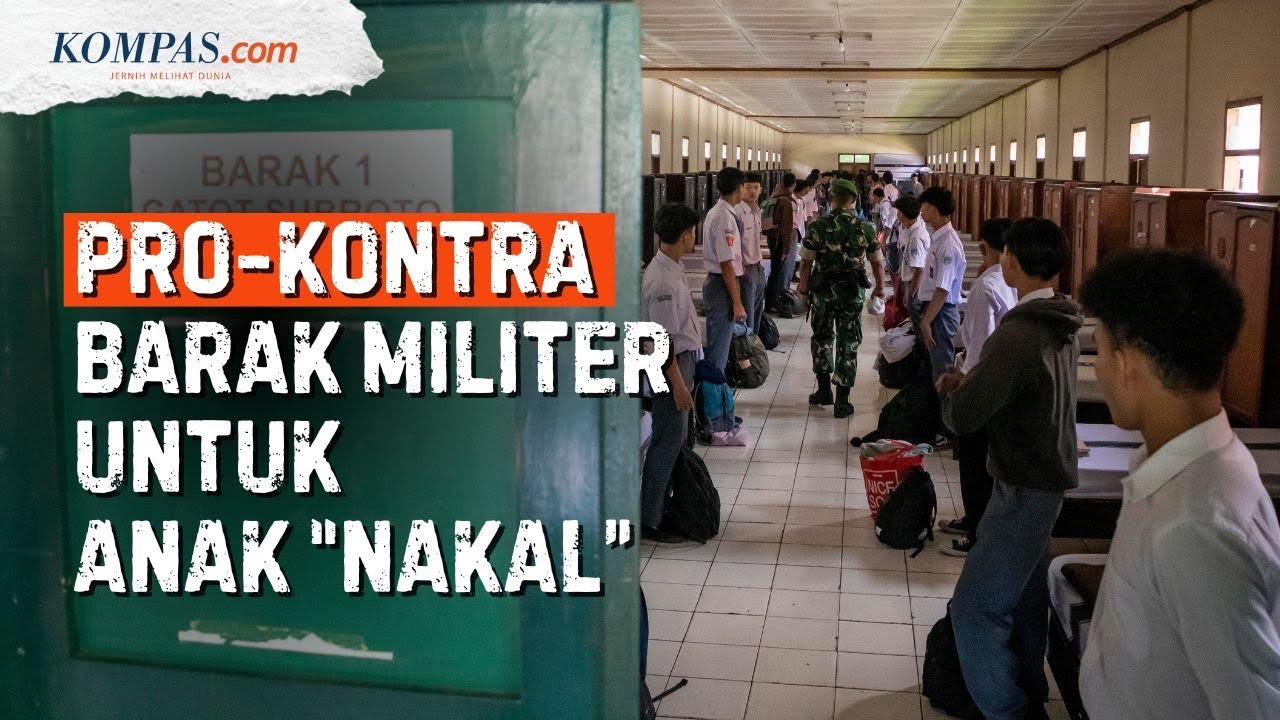 Pro-Kontra Barak Militer untuk Siswa “Nakal” ala Dedi Mulyadi