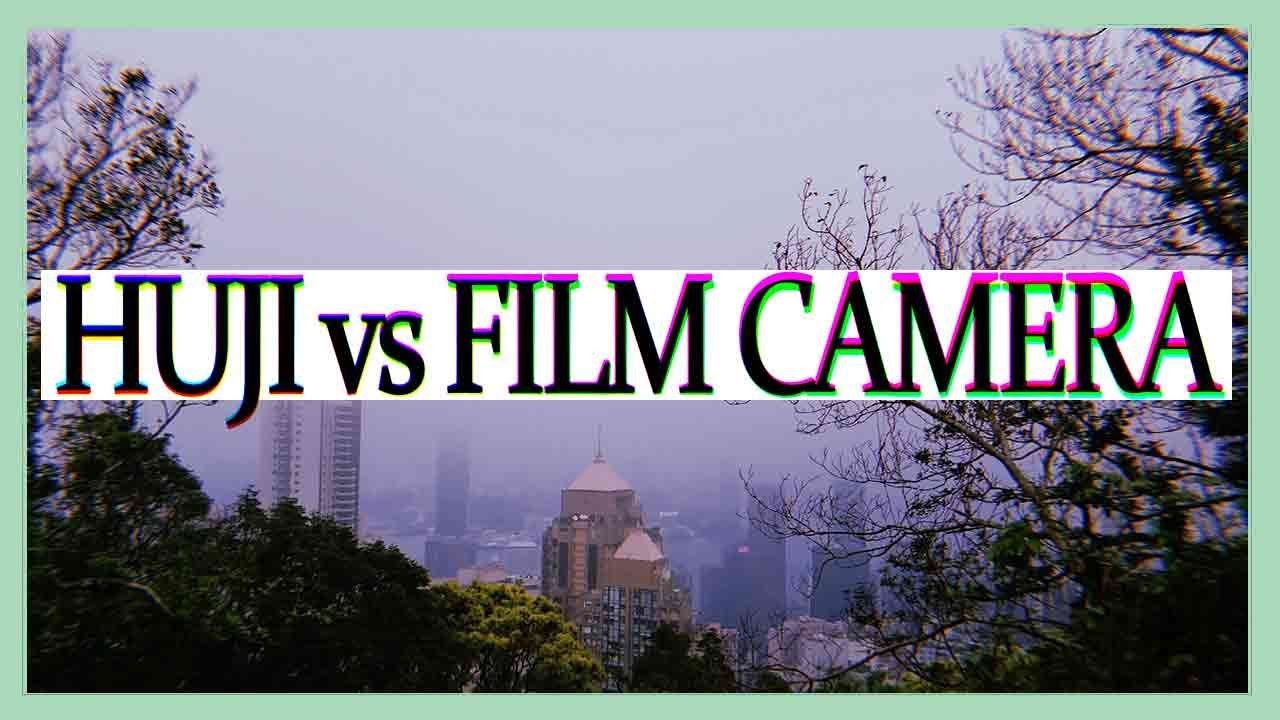 Hujicam vs Real Film Camera (at Victoria Peak)