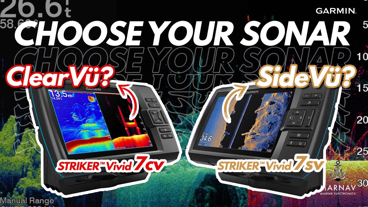 Garmin&reg; STRIKER&trade; Vivid 7cv and Garmin&reg; STRIKER&trade; Vivid 7sv