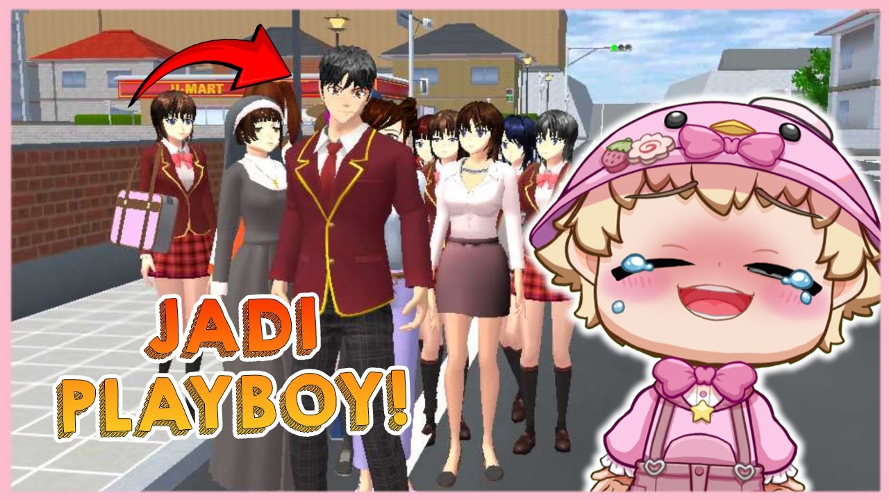 ACIL Jadi PLAYBOY Di Sakura School Simulator