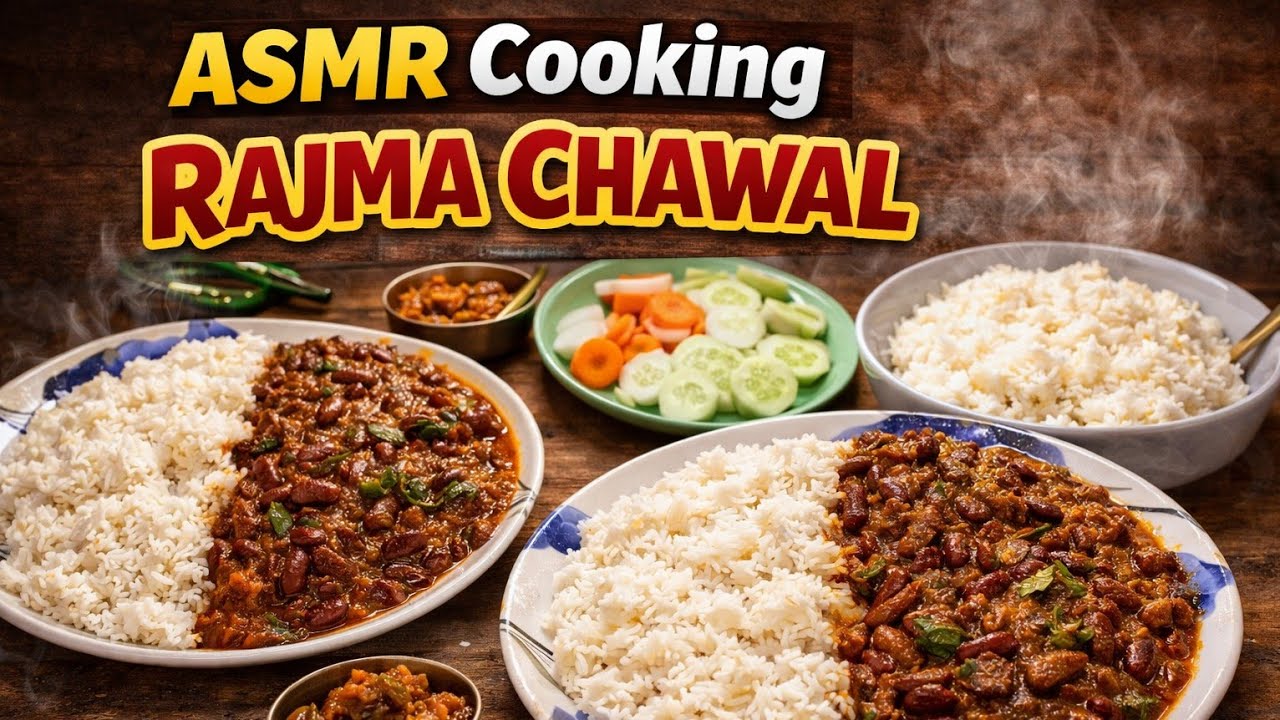 Rajma Chawal Recipe @nidakaify03 || Khaao Piyo Khush Raho || ASMR Cooking || Yusuf Khan ||