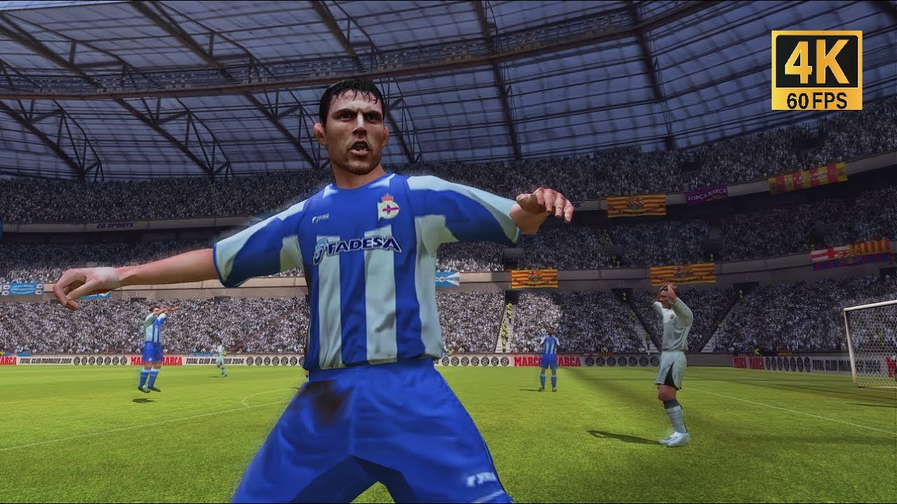 FIFA 2004 Gameplay PCSX2 4K/60FPS (Copa del Rey) en Español