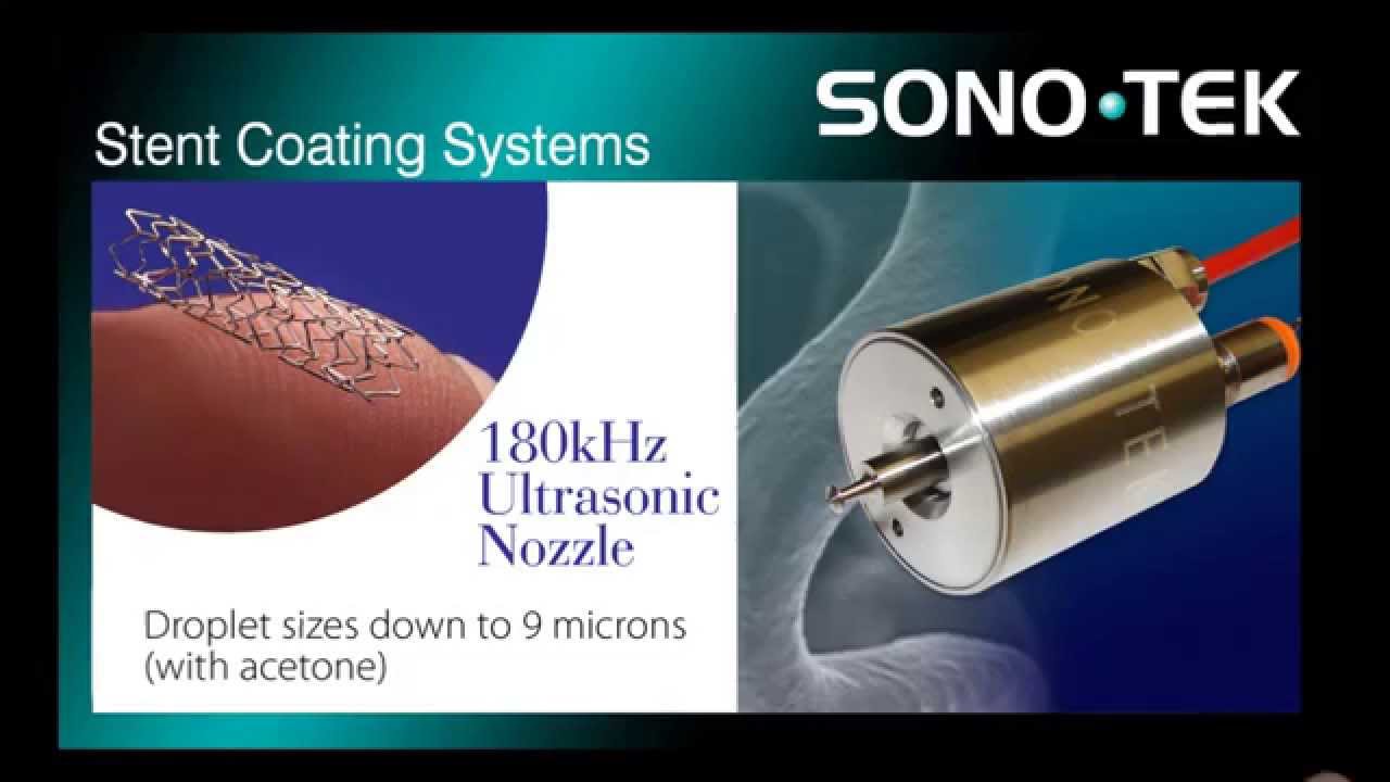 Ultrasonic Medical Device Coating Systems from Sono-Tek