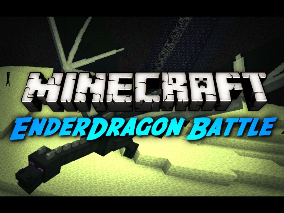 Minecraft: End Credits, Enderdragon Battle! (Beta 1.9 Pre-Release 6)