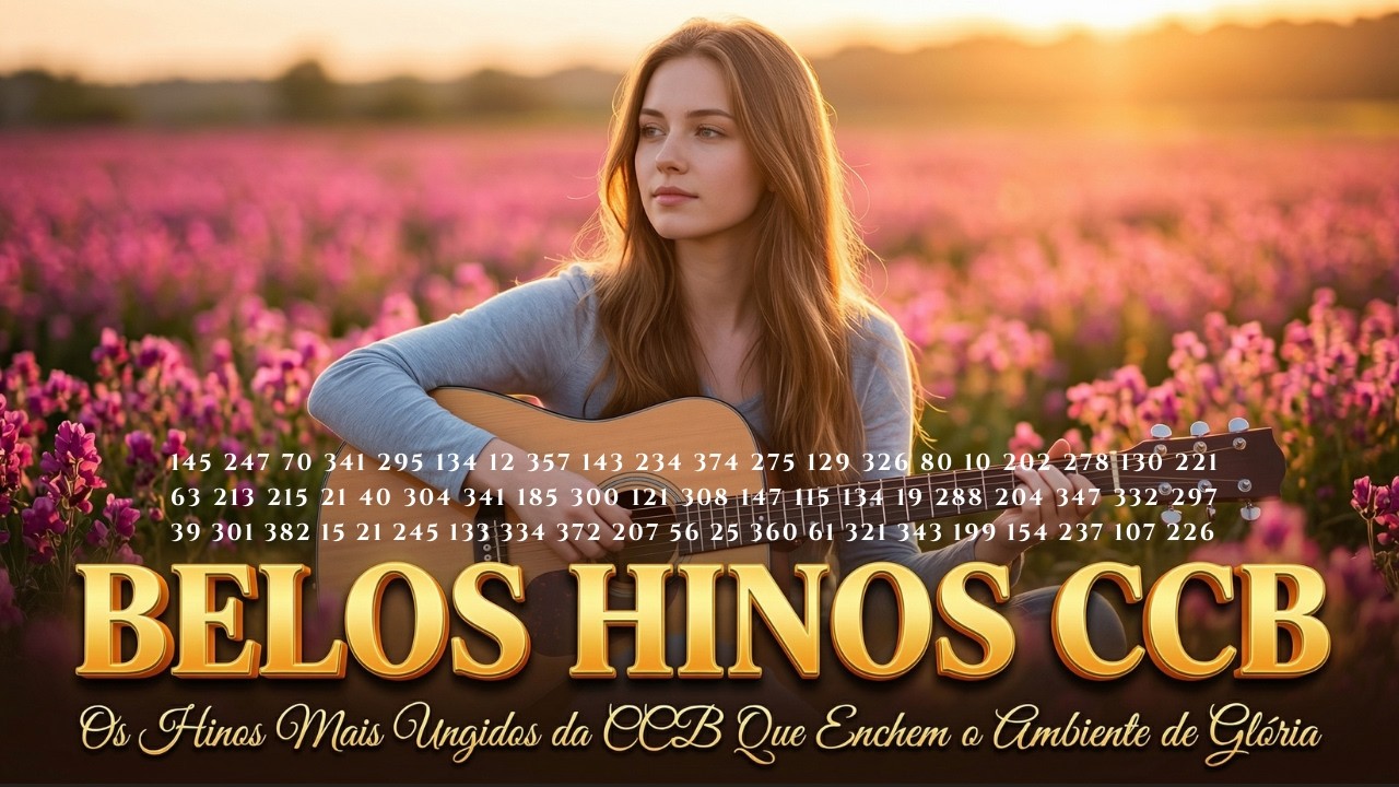 Uma Linda Seleção de Hinos CCB para Louvar a Deus e Curar a Alma 🎶 Belos 250 Hinos CCB Cantados