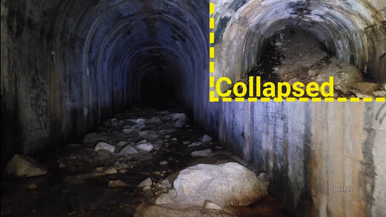 The Former Cascade Tunnel In Stevens Pass And Snow Shed