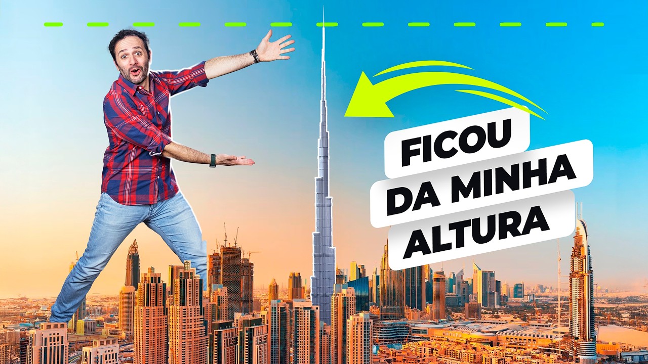 IMPRIMIMOS GIGANTE: PRÉDIO mais ALTO do MUNDO!