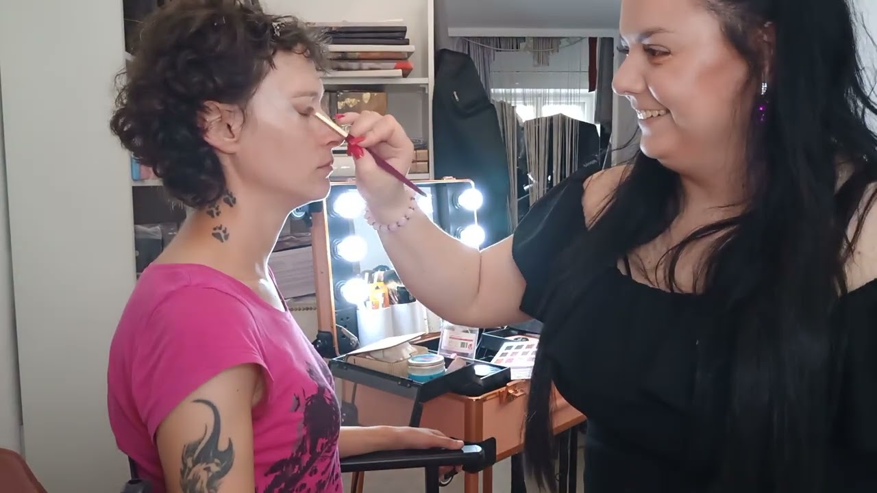 KamaLook salon Płock metamorfoza Kariny i Stefana (część druga ) Profesjonalny makijaż :)