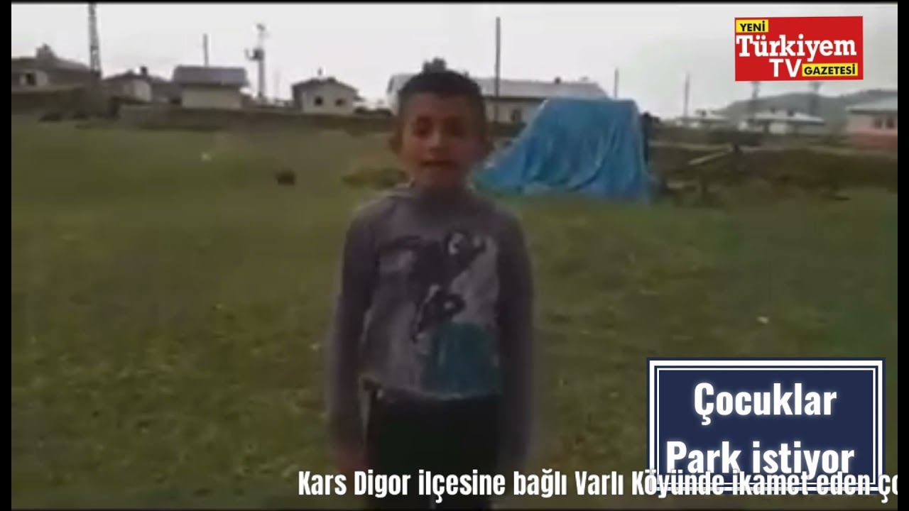Digorlu &ccedil;ocuklar &Ccedil;ocuk Park ı istiyor