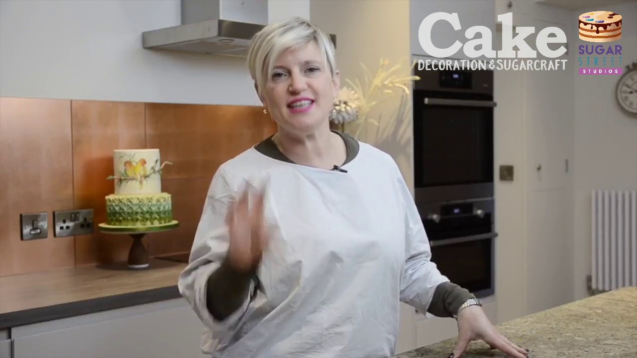 Cake Decoration & Sugarcraft - how to make edible grass for cakes