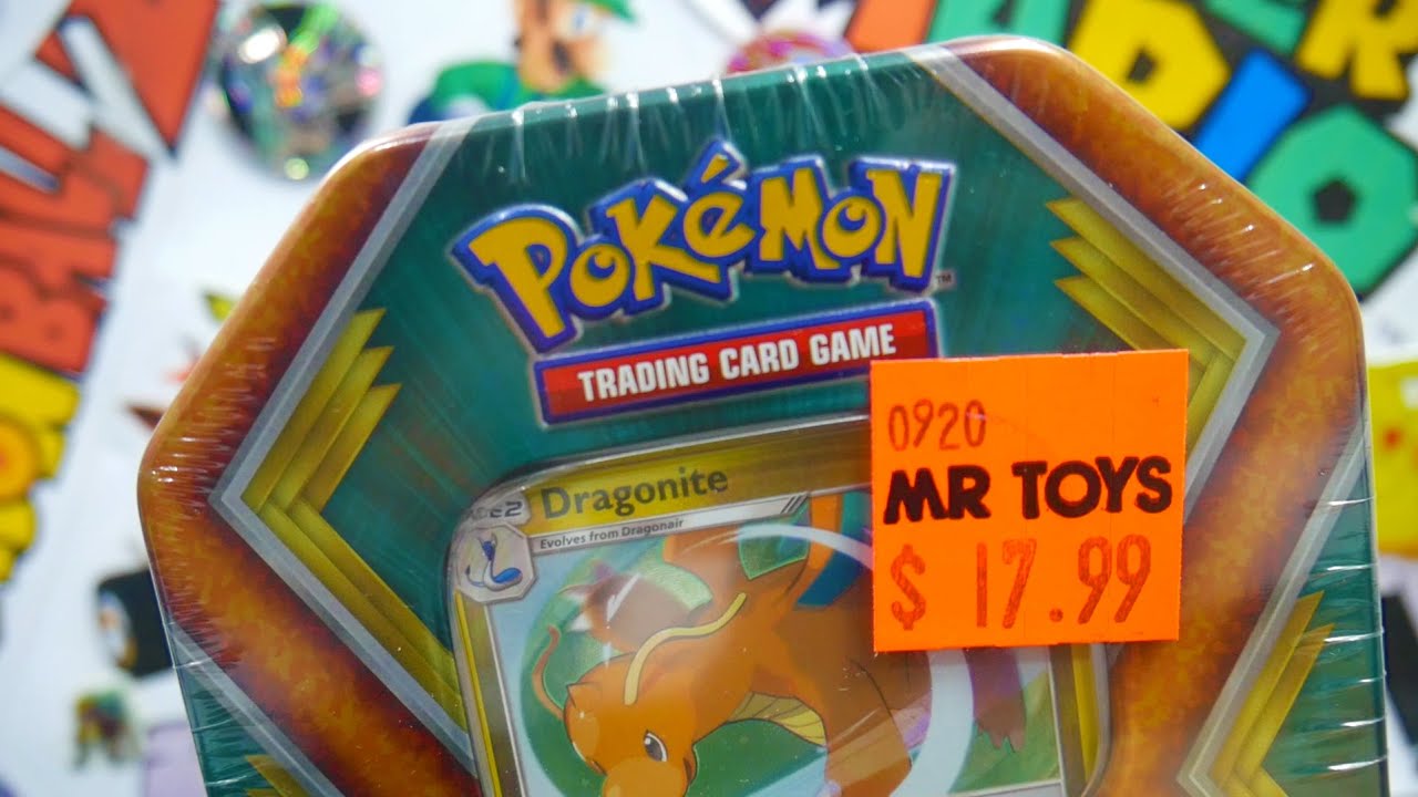 *CHEAP* Opening THE BEST Dragonite Pokemon Card Tin!!