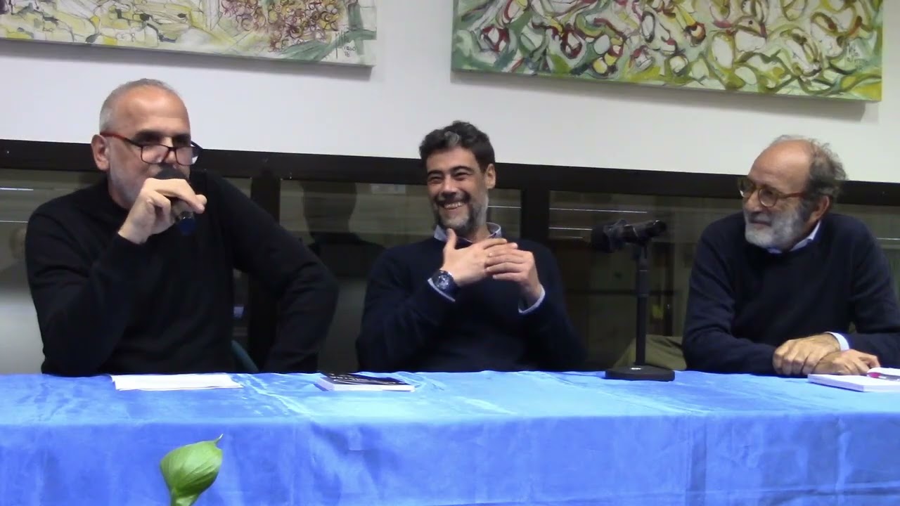 L'incontro con Antonio Di Siena autore del testo: 
