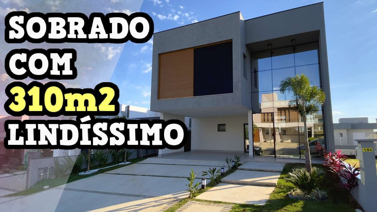 TOUR SOBRADO LINDÍSSIMO A VENDA, 310m2 DE AREA CONSTRUIDA, ACABAMENTO SUPER FINO TERRENO DE 360m2.