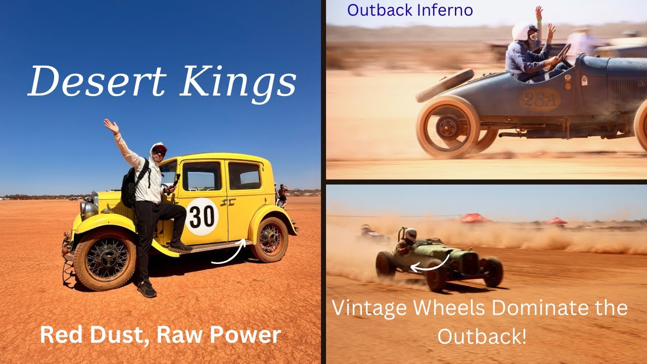 Red Dust, Vintage Wheels Dominate the Outback! 2025. S1-EP14#red dust #vintage wheels #1930sCars