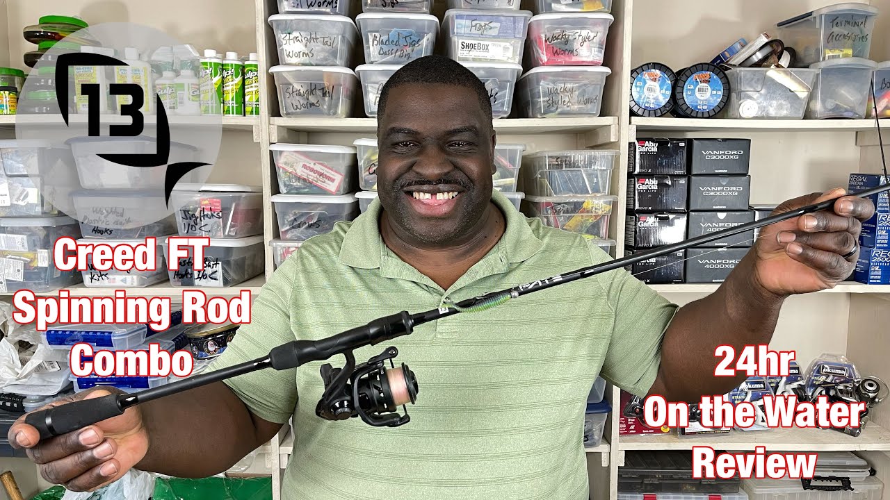The 13 Fishing Creed FT Spinning Combo - My 24 hour on the Water Review