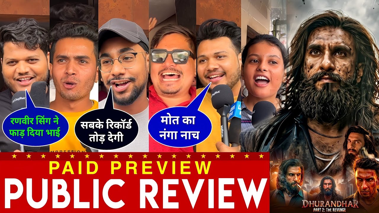 Dhurandhar 2 Public Review, Ranveer Singh, Sanjay Dutt, Dhurandhar The Revenge Movie Review 