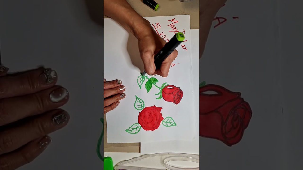 Brinca Pinta is live! como desnehar uma rosa e  desenho de dinos