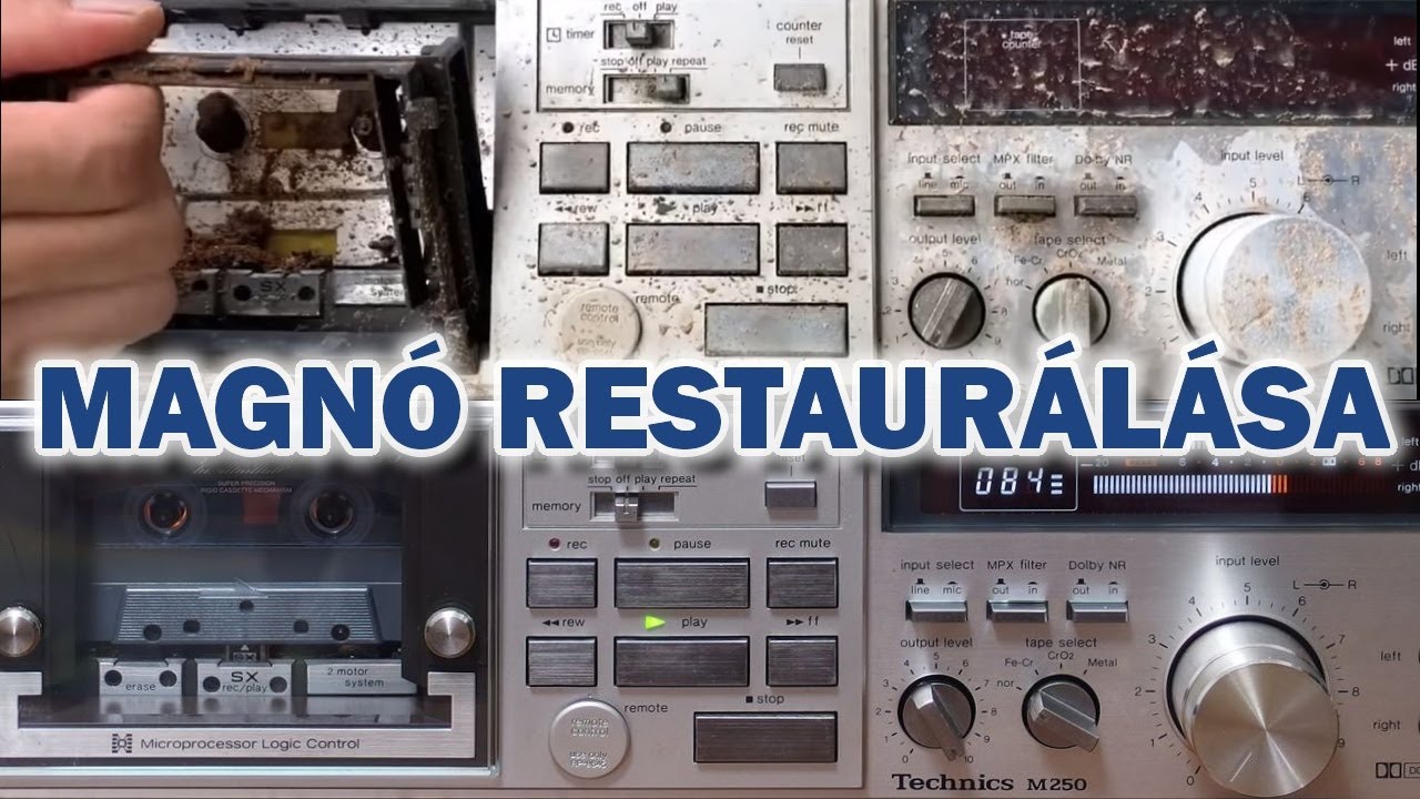 A magnódeck restaurálása nem kamu!