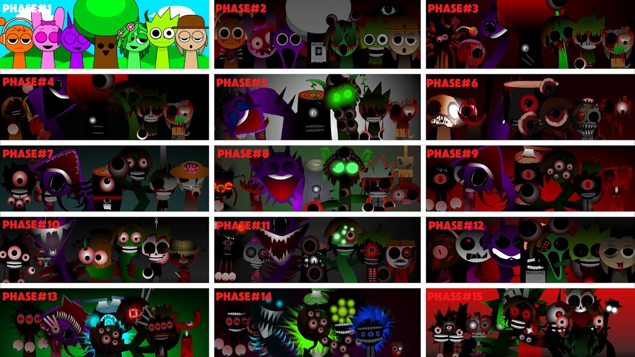 “Fun Time!” - Incredibox Sprunki Mix | Mix All Characters || From Stage 1 To Stage 15 Part 474