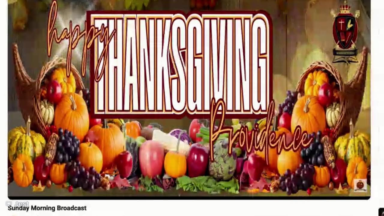 Pre-Thanksgiving Worship