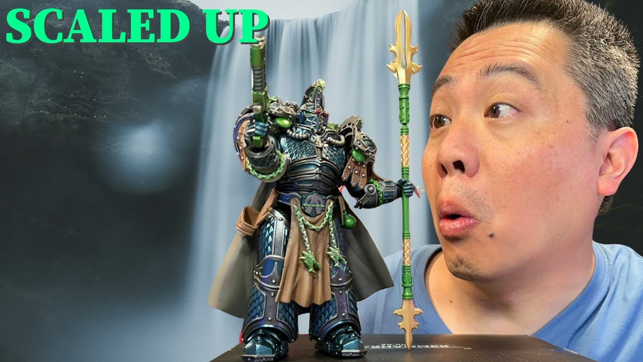 Unboxing & Review of JoyToy x Horus Heresy Space Marine Alpha Legion Primarch Alpharius
