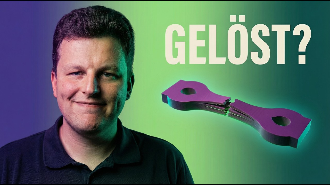 Das größte Problem von PETG — endlich gelöst?