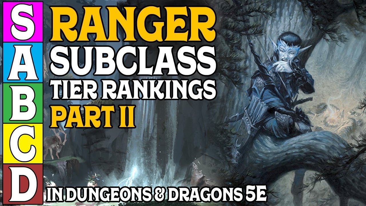 Рейтинг подклассов рейнджеров (часть 2) в Dungeons and Dragons 5e