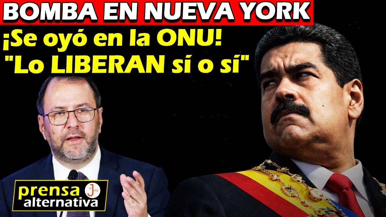 Canciller venezolano pone de rodillas a la ONU y exige la liberación de Maduro!