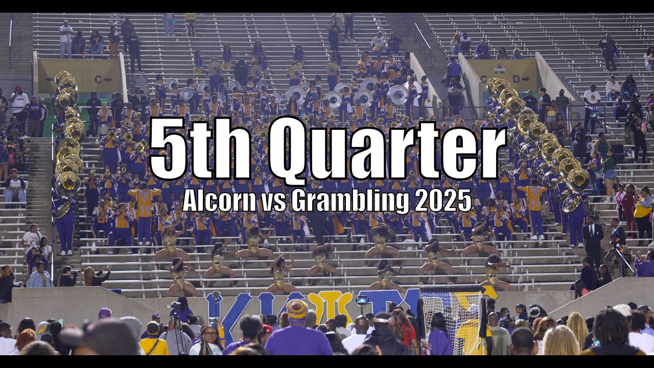 5-й квартал: Alcorn State против Grambling State 2025 (обязательно к просмотру) 🔥