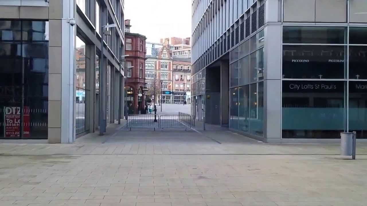 Modern buildings Heart of the City project, St. Paul's Square, Sheffield, UK part 2