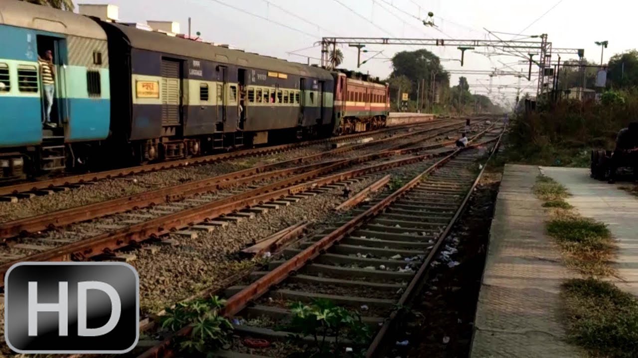 12472 JAT-BDTS Swaraj Express Rips Palghar at MPS...!!!