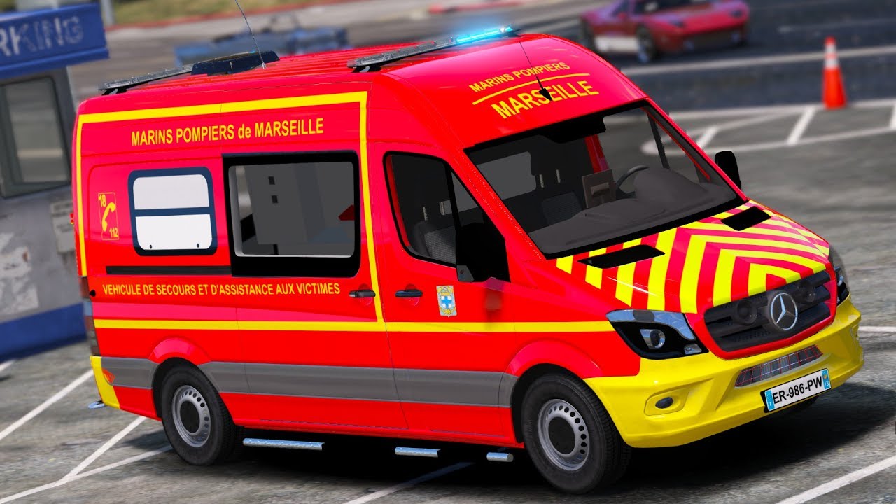 [GTA5] MARINS-POMPIERS DE MARSEILLE #4