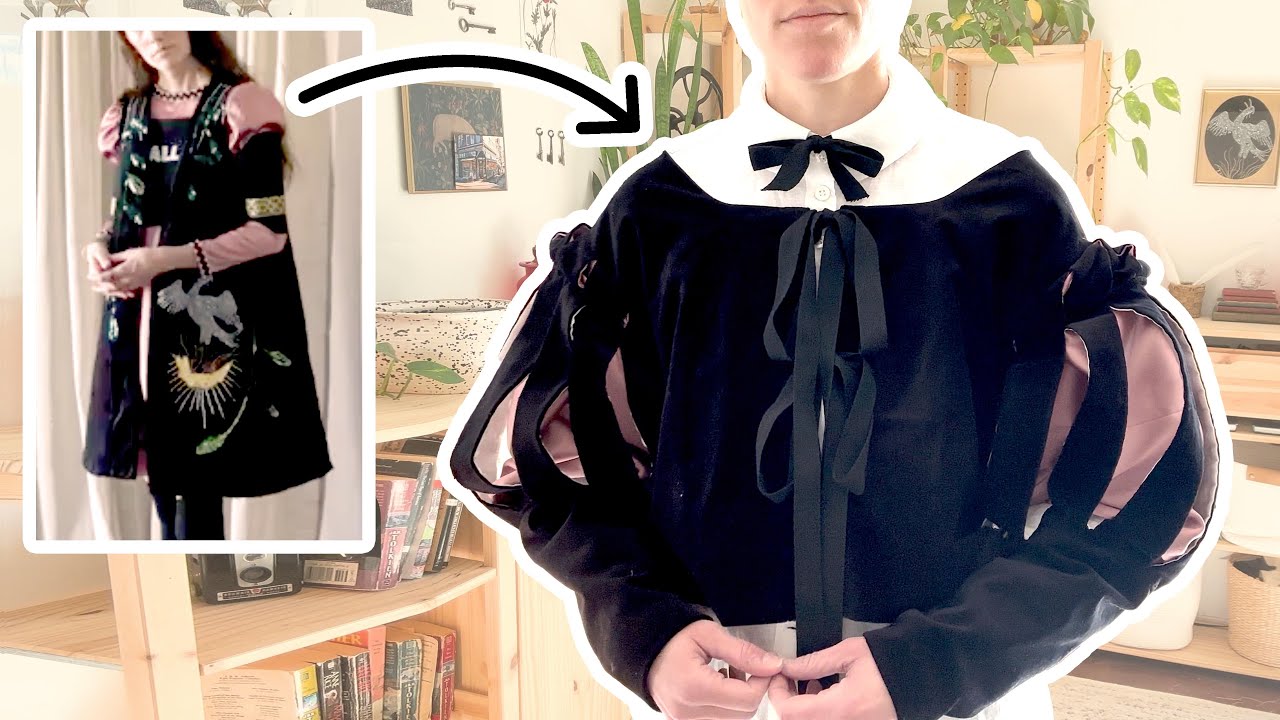 I remade my first viral (for me, lol) outfit from this channel based on Victorian fancy dress.