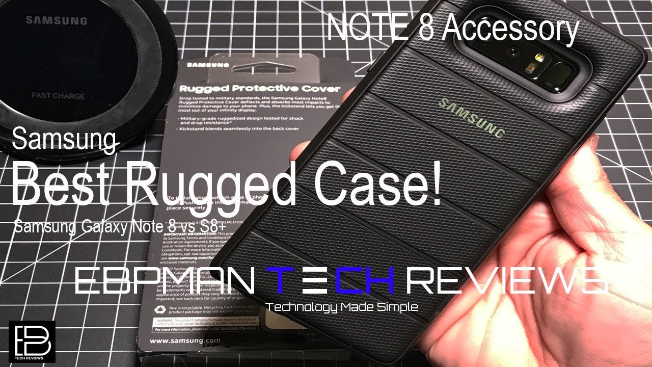 The Best Samsung Rugged Case for the Samsung Galaxy Note 8 from Samsung!