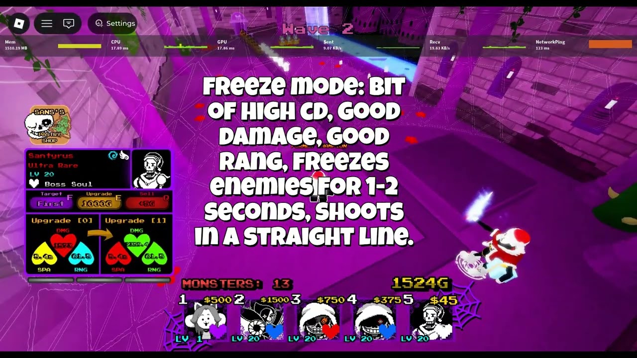 Undertale Adventures [Santapyrus Mechanic Explained]