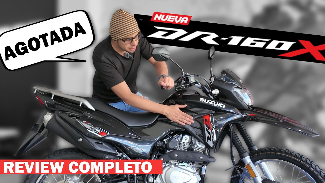 Suzuki DR 160 X | Review y An&aacute;lisis Completo