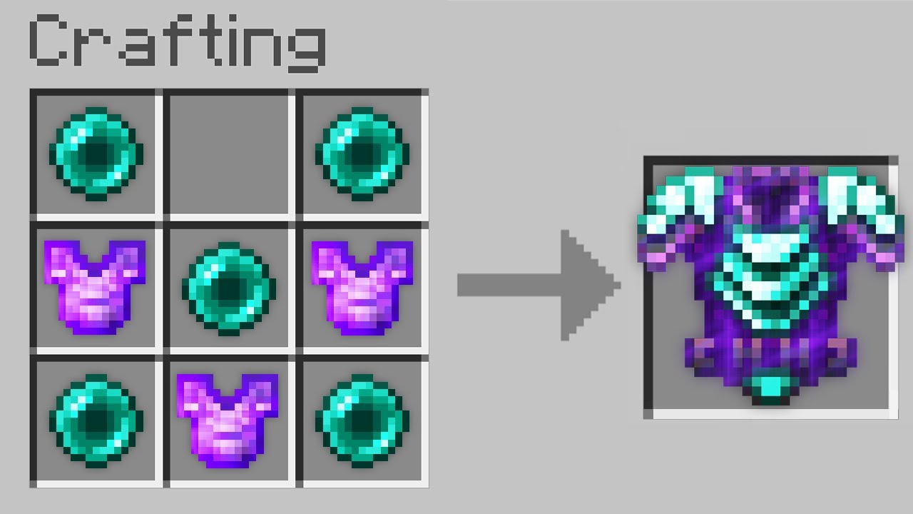 Minecraft, но с возможностью кастомизации незерита...