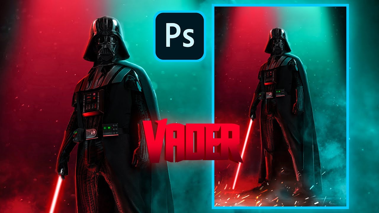 Darth Vader - Photo Manipulation Speed Art | Photoshop Tutorial