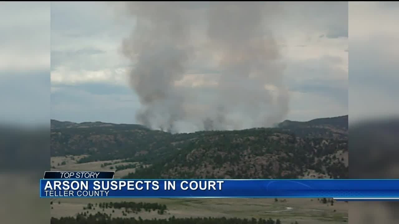 Suspects accused of starting the Chateau Fire in court today