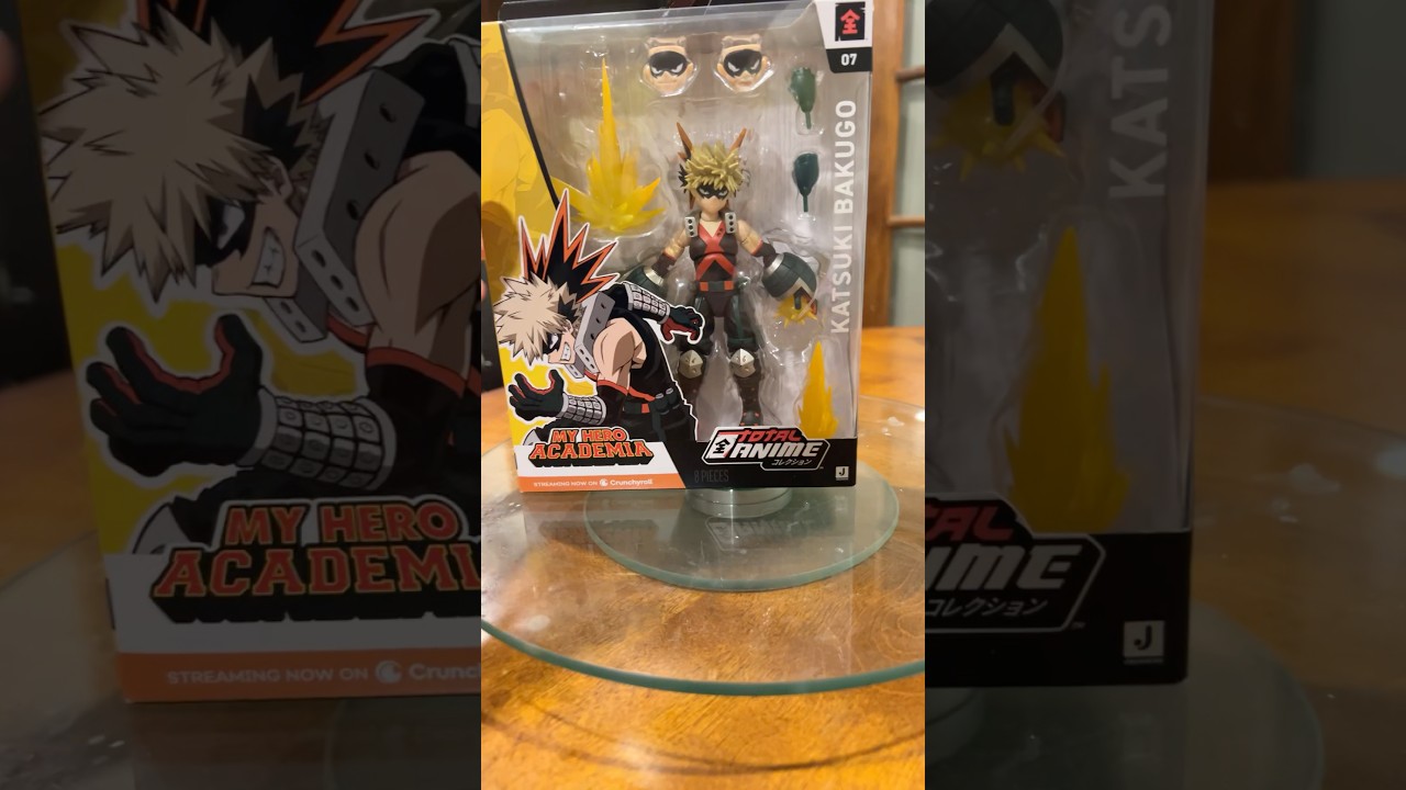 New Total Anime Bakugo#myheroacademia #toys #youtube #shorts