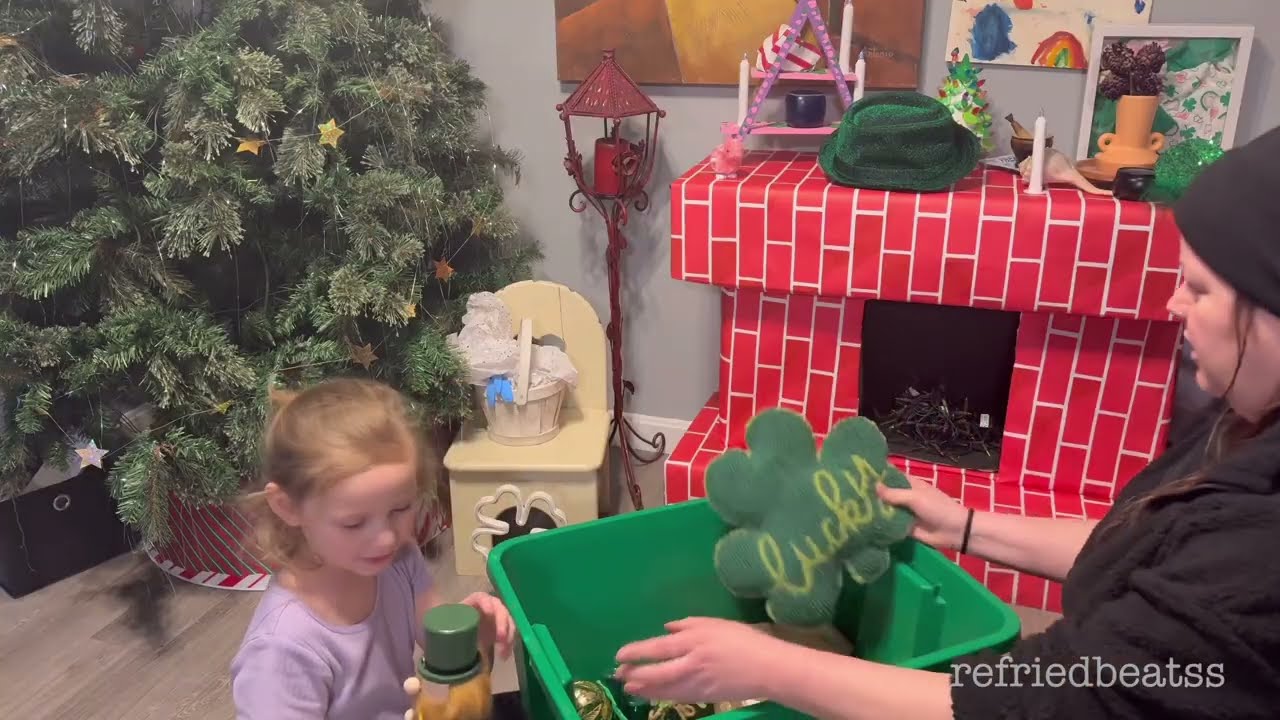 unboxing our st. patrick’s decor!