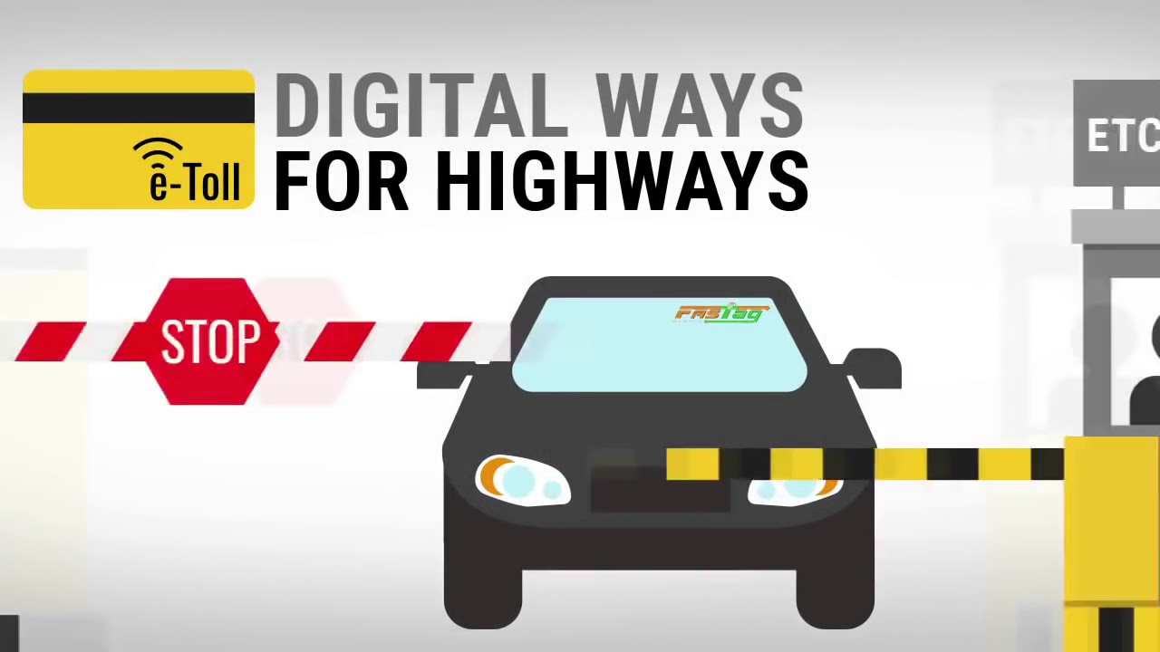 Electronic Toll Collection allows you to pass quickly through a toll booth