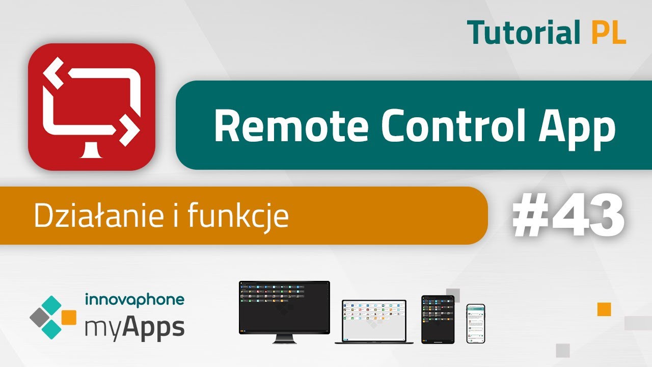 #43 myApps Tutorial — Remotze Control App (15r1) | PL