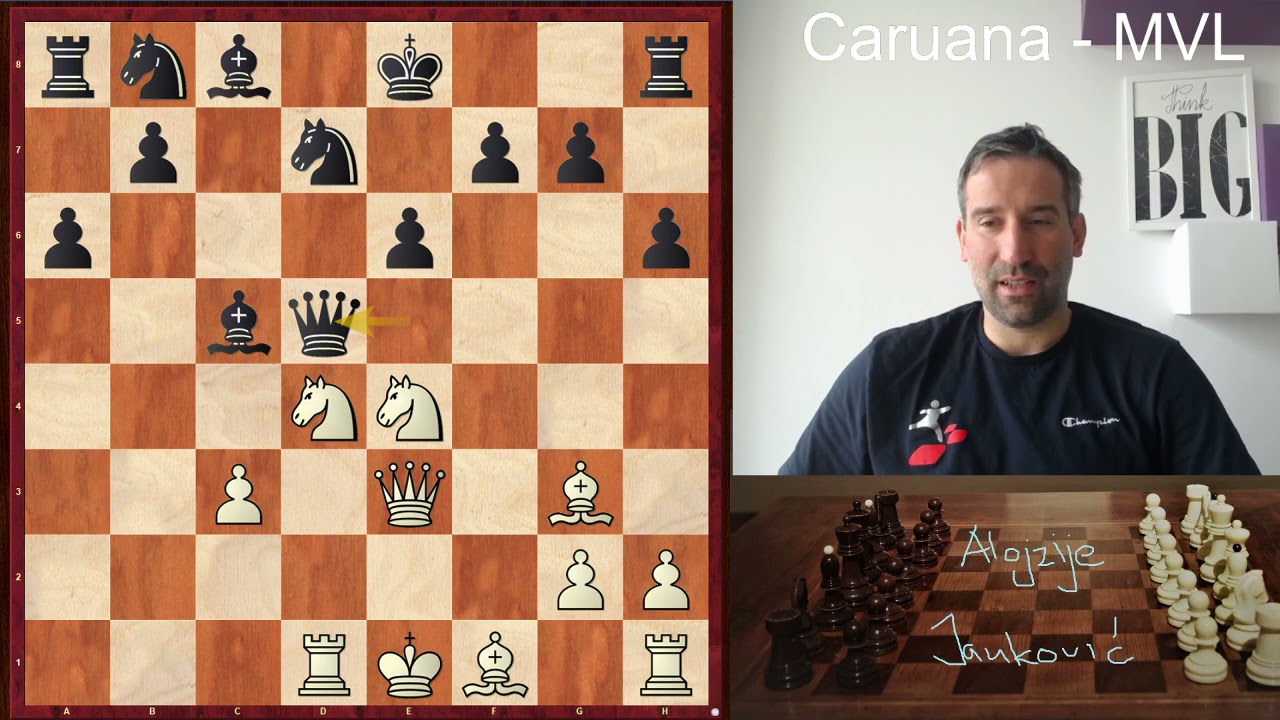 Nevjerojatna žrtva u otvaranju!(Caruana - MVL, Turnir Kandidata 2021.)