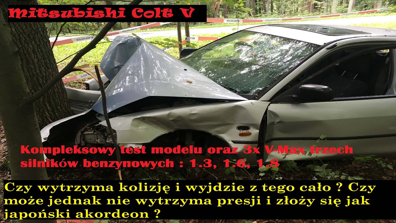 MITSUBISHI COLT V (CJ) WADY I ZALETY & V-MAX