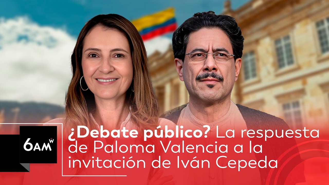 Paloma Valencia y su cara a cara con Iv&aacute;n Cepeda: &iquest;aceptar&iacute;a un debate? | 6AM W